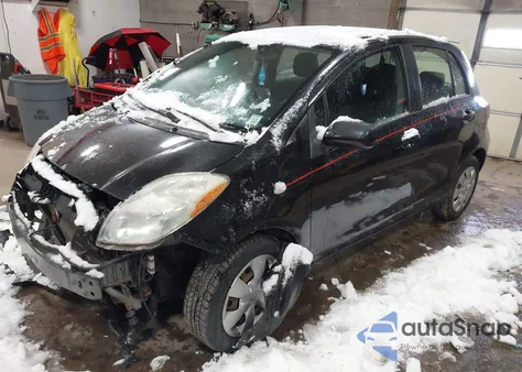 2009 Toyota Yaris z USA, uszkodzony, nr VIN JTDKT903995235740
